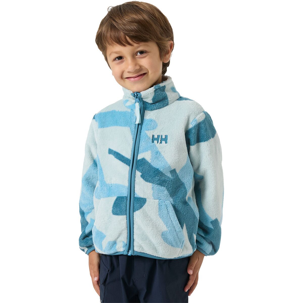 Image of Helly Hansen Chill Fleece Jacket - Toddlers' Barely Blue Aop, 2