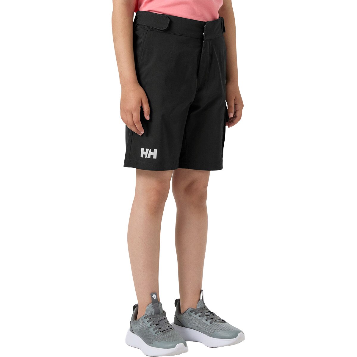 Image of Helly Hansen QD Cargo Shorts 2.0 - Kids' Ebony, 11