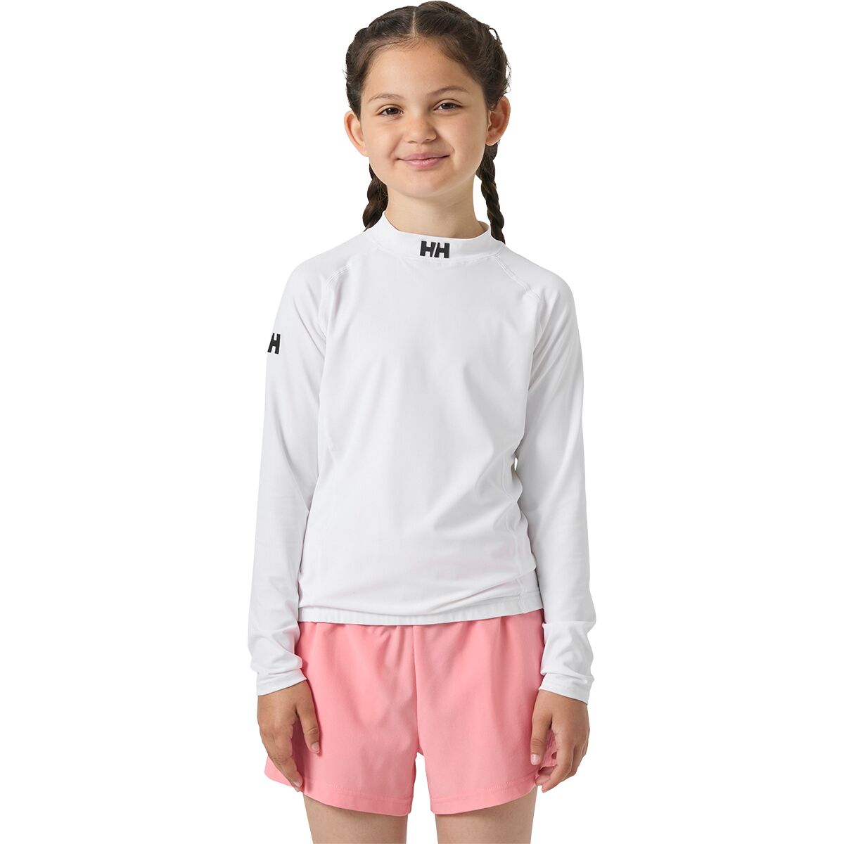 Image of Helly Hansen Waterwear Rashguard - Kids' White, 14