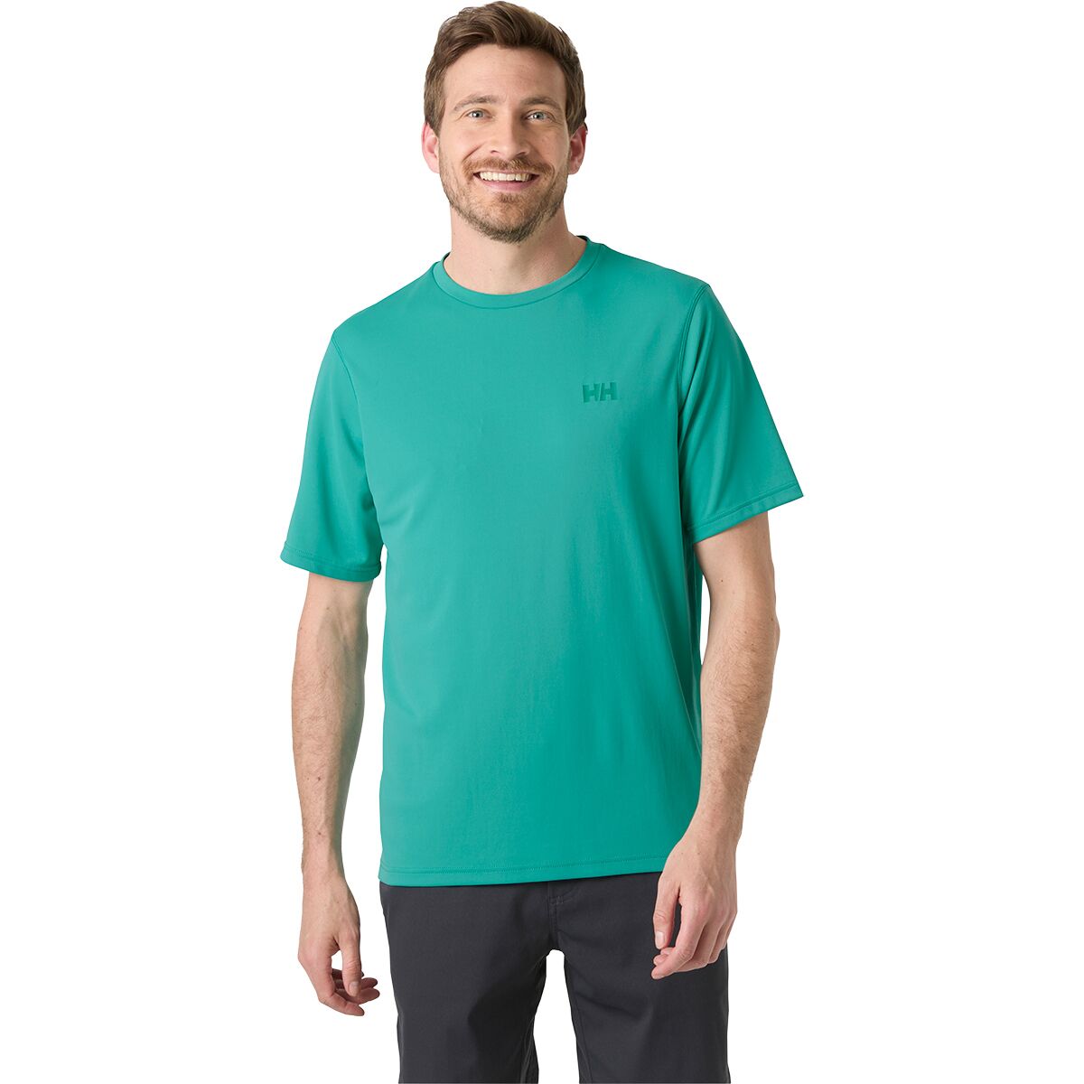 Image of Helly Hansen Lifa Active Solen T-Shirt - Men's Dark Mint, XXL