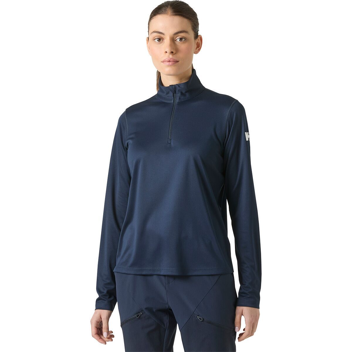 Image of Helly Hansen HH Tech 1/2-Zip Top - Women's Navy, XL