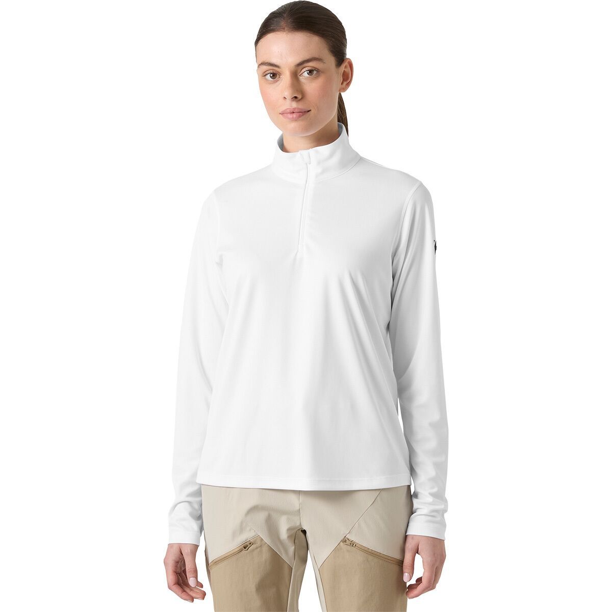Image of Helly Hansen HH Tech 1/2-Zip Top - Women's White, XS
