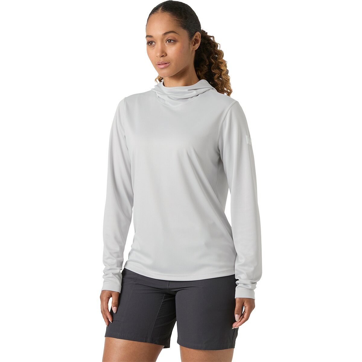Image of Helly Hansen HH Tech Hoodie - Women's Grey Fog, XL