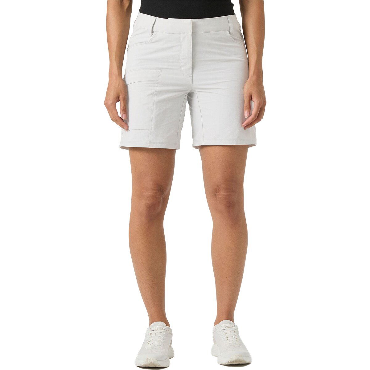 Image of Helly Hansen QD Cargo Short - Women's Grey Fog, 36