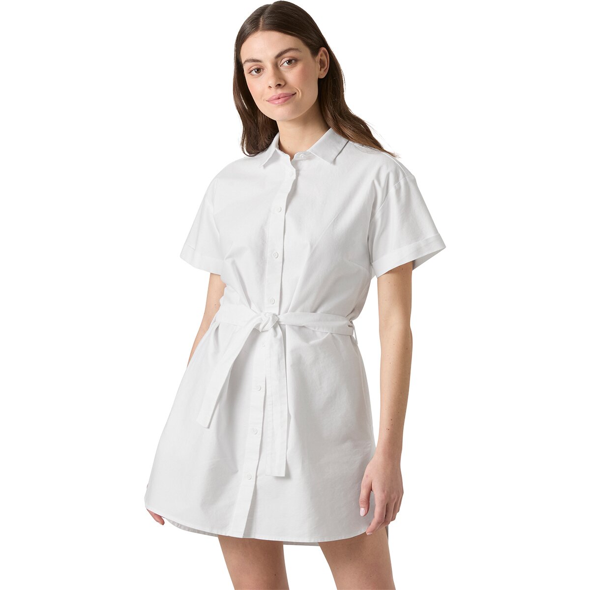 Image of Helly Hansen Sorrento Shirt Dress - Women's White, L