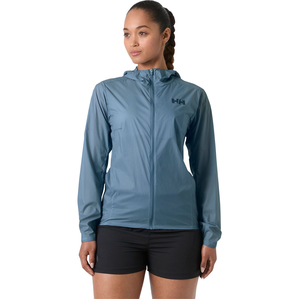 Helly Hansen Trail Windbreaker Jacket - Women's Washed Navy, XL