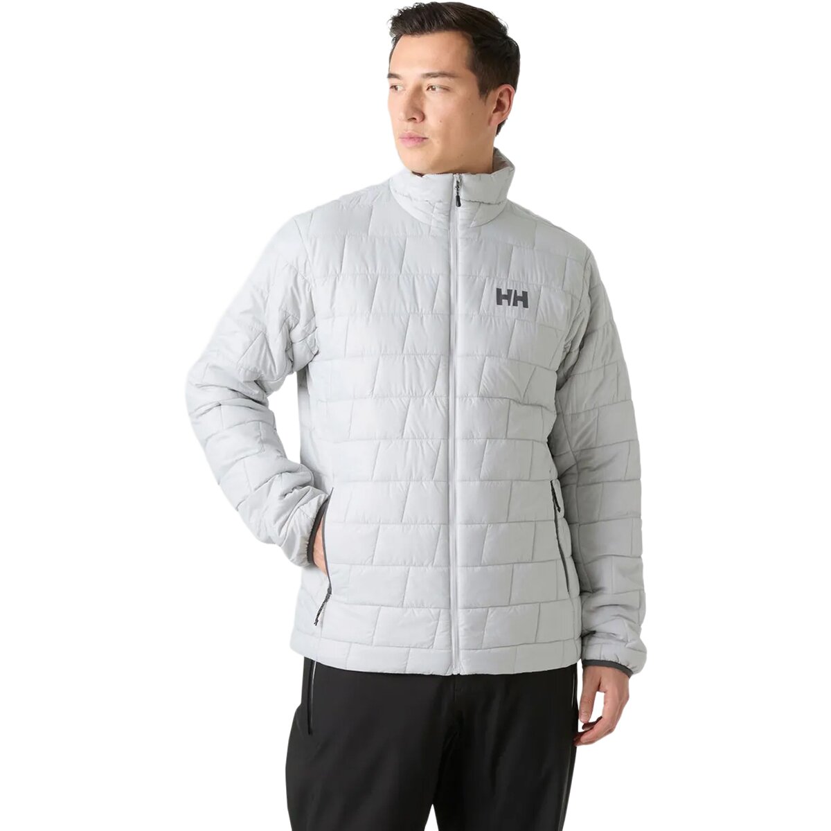 Image of Helly Hansen Lifaloft Insulator Jacket - Men's Grey Fog, XXL