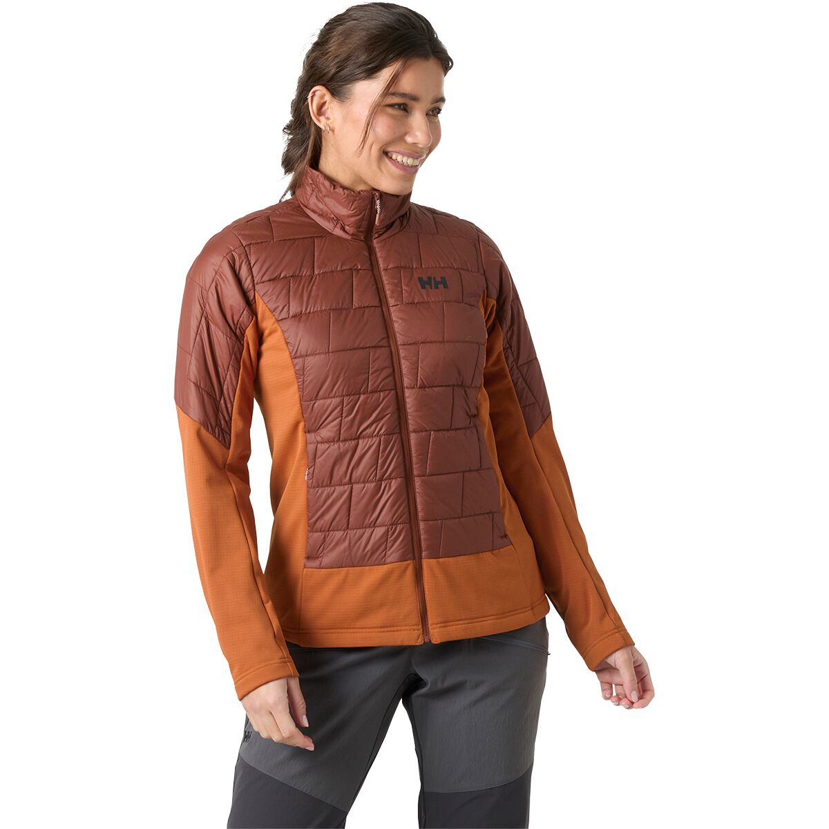 Image of Helly Hansen LifaLoft Hybrid Insulator Jacket - Women's Iron Oxide, XS