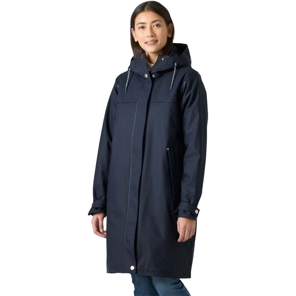 Image of Helly Hansen Moss Insulated Pu Coat - Women's Navy, L