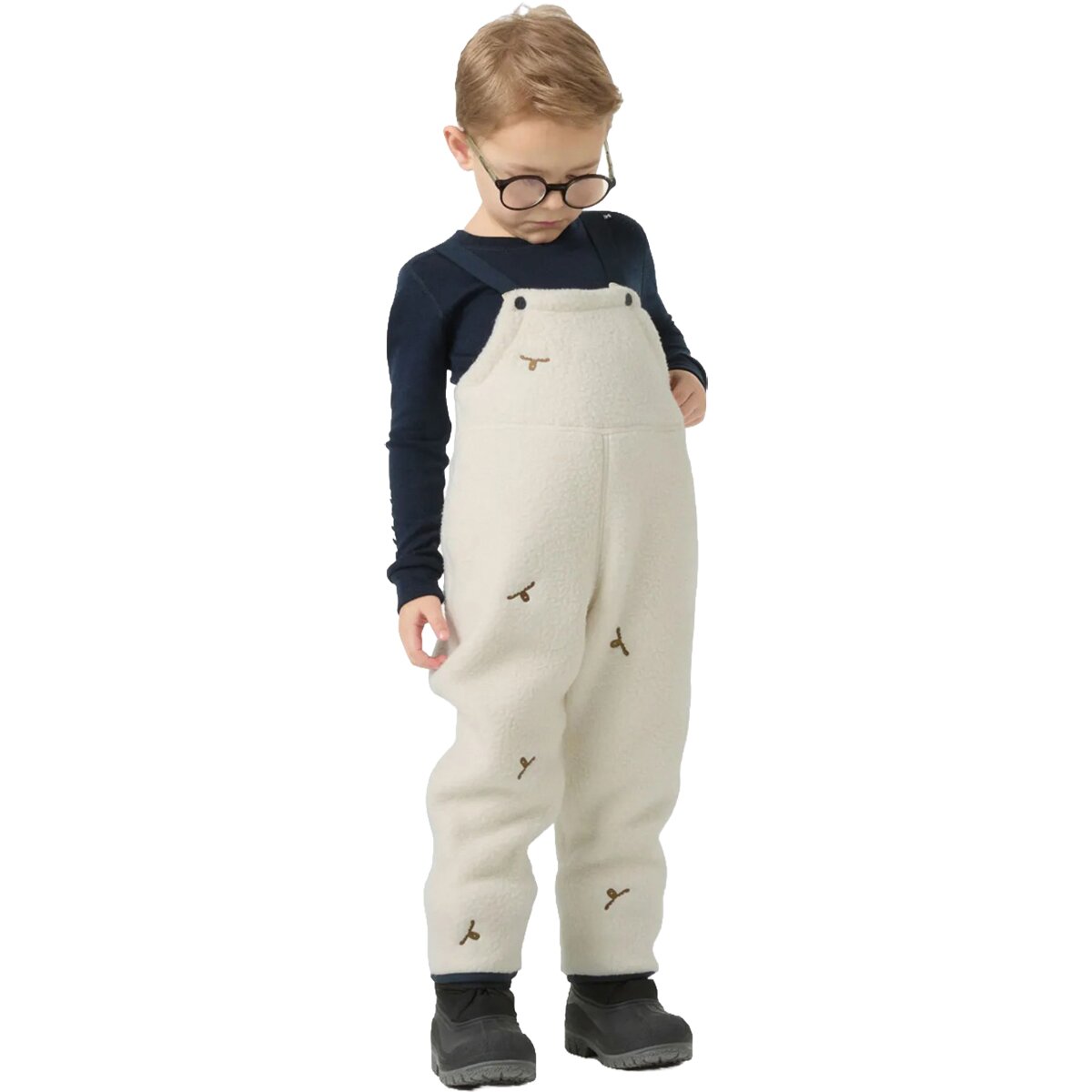 Image of Helly Hansen Frosty Pile Bib - Toddlers' Cream Emb, 7