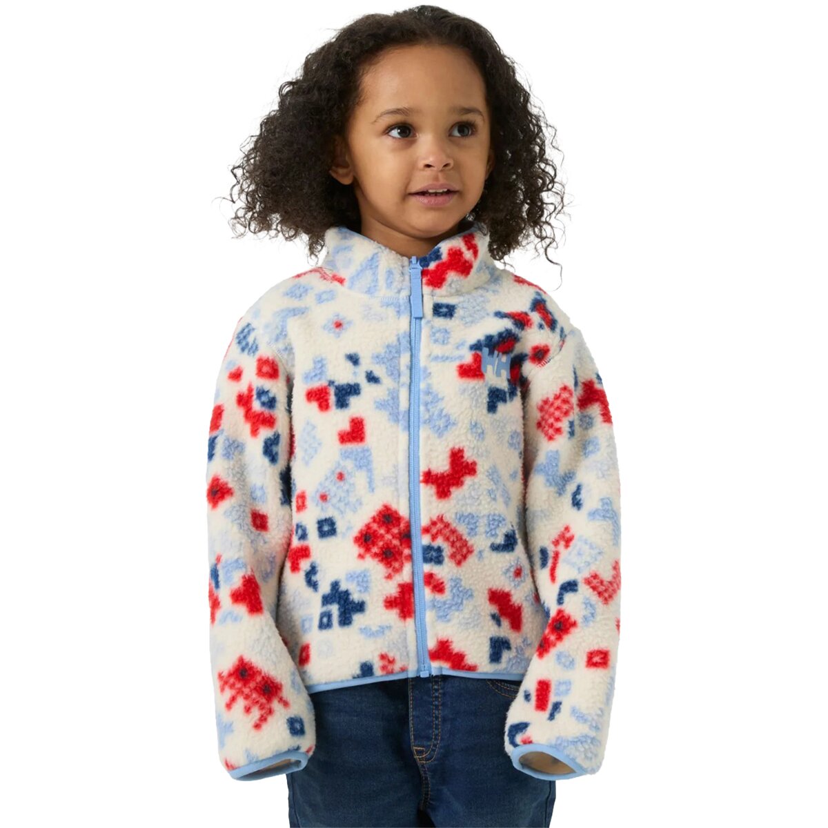 Image of Helly Hansen Frosty Pile Jacket - Toddlers' Cream Aop, 1