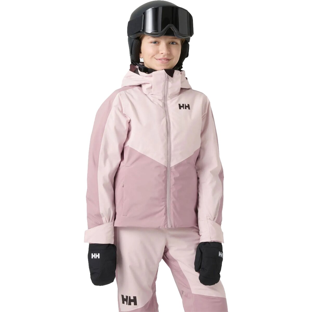 Image of Helly Hansen Jr Snowbliss Jacket - Girls' Purple Clay, 12