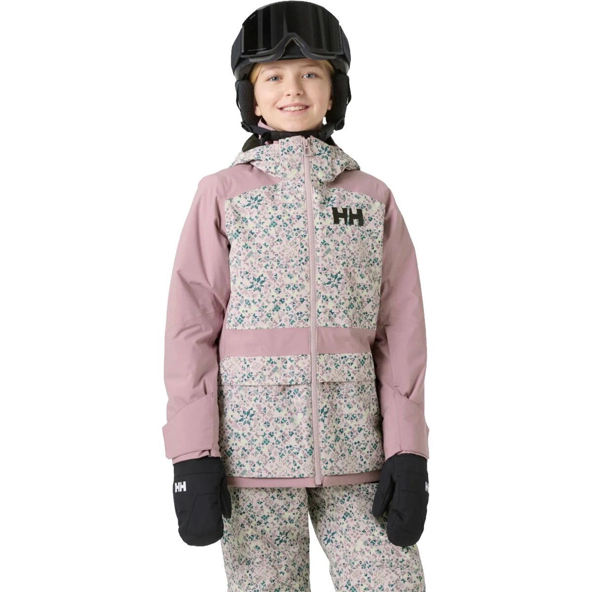 Image of Helly Hansen Jr Stellar 2.0 Jacket - Girls' Purple Clay, 11