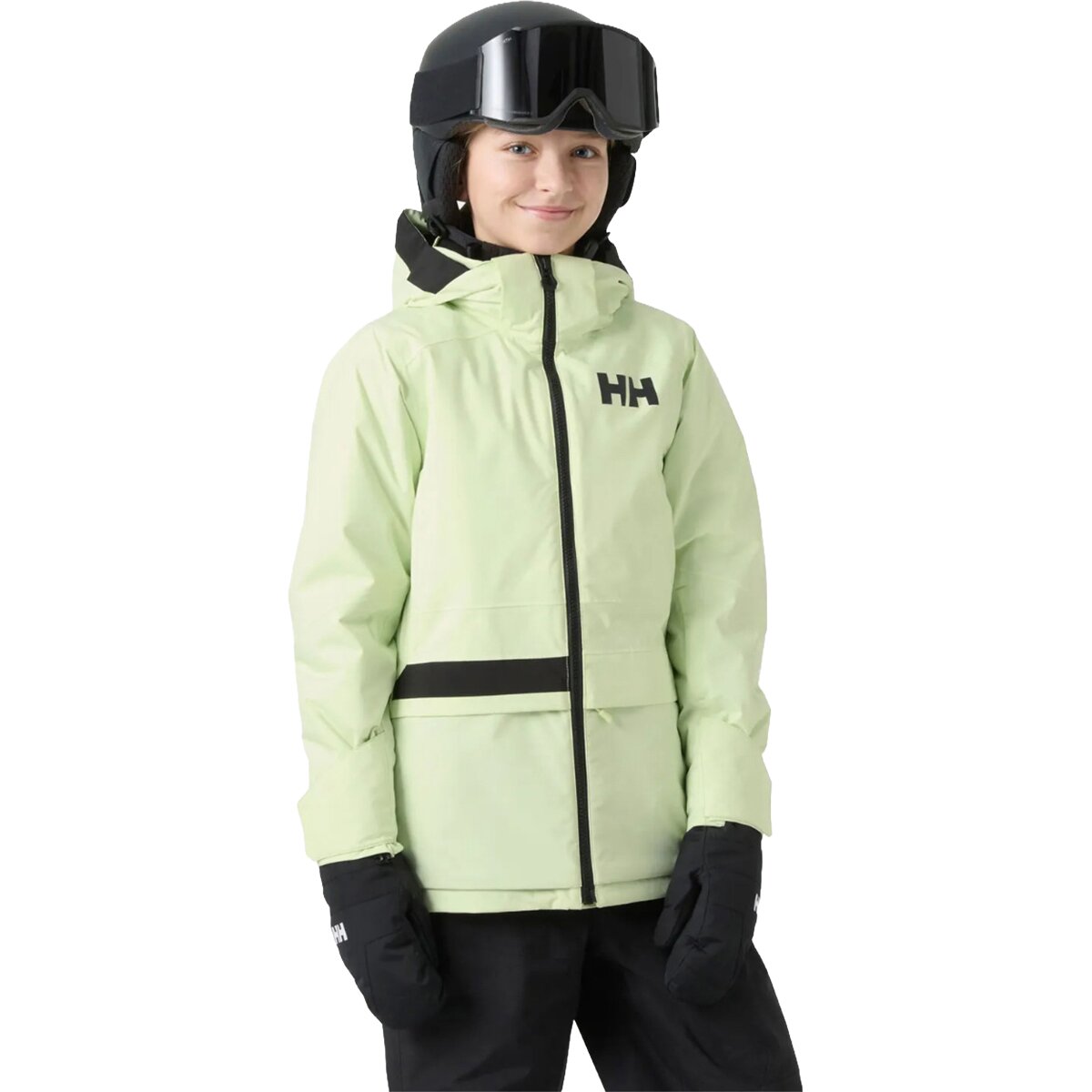 Image of Helly Hansen Jr Stellar 2.0 Jacket - Girls' Washed Lime, 14