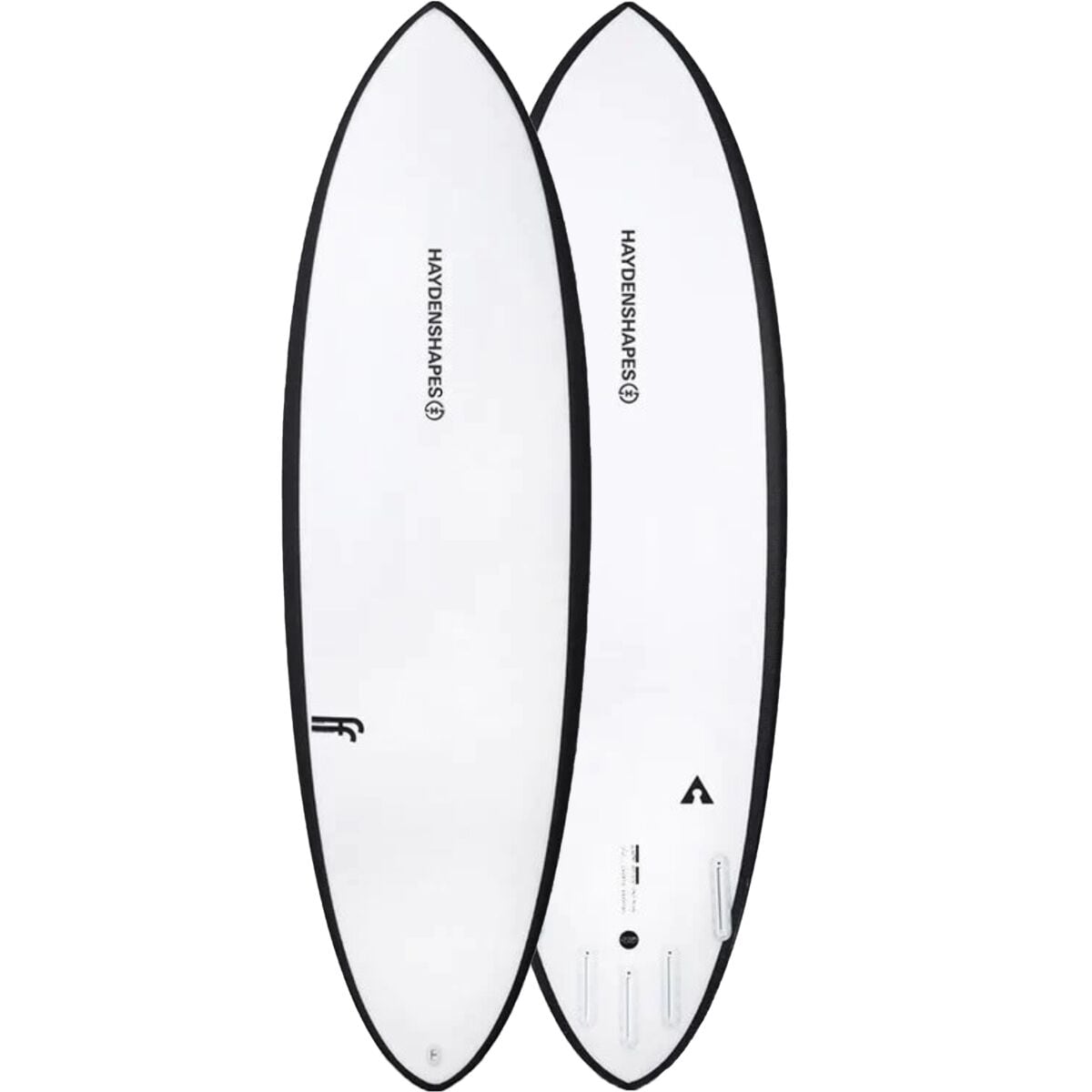 Image of Haydenshapes Hypto Krypto FutureFlex - FCSII 5 Fin Surfboard Clear, 6ft 2in