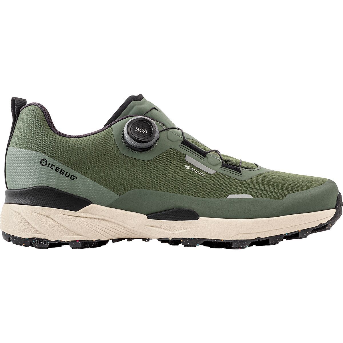 Image of Icebug Rover 2 RB9X GTX Shoe - Men's LightMoss/Black, 10.5