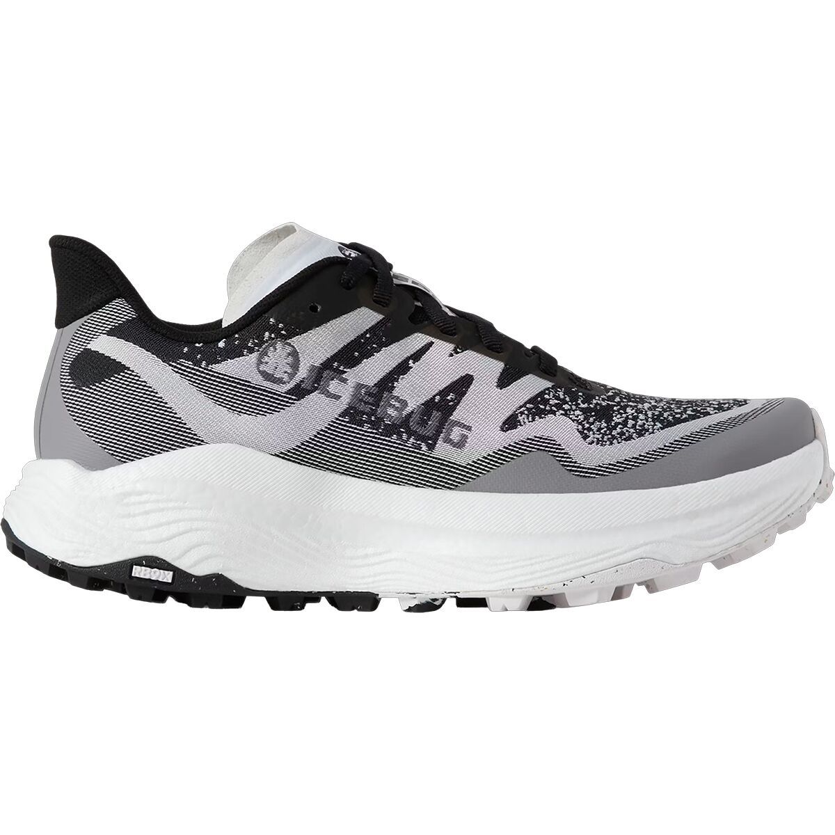 Image of Icebug Jarv RB9X Trail Running Shoe - Men's Black/White, 12.0