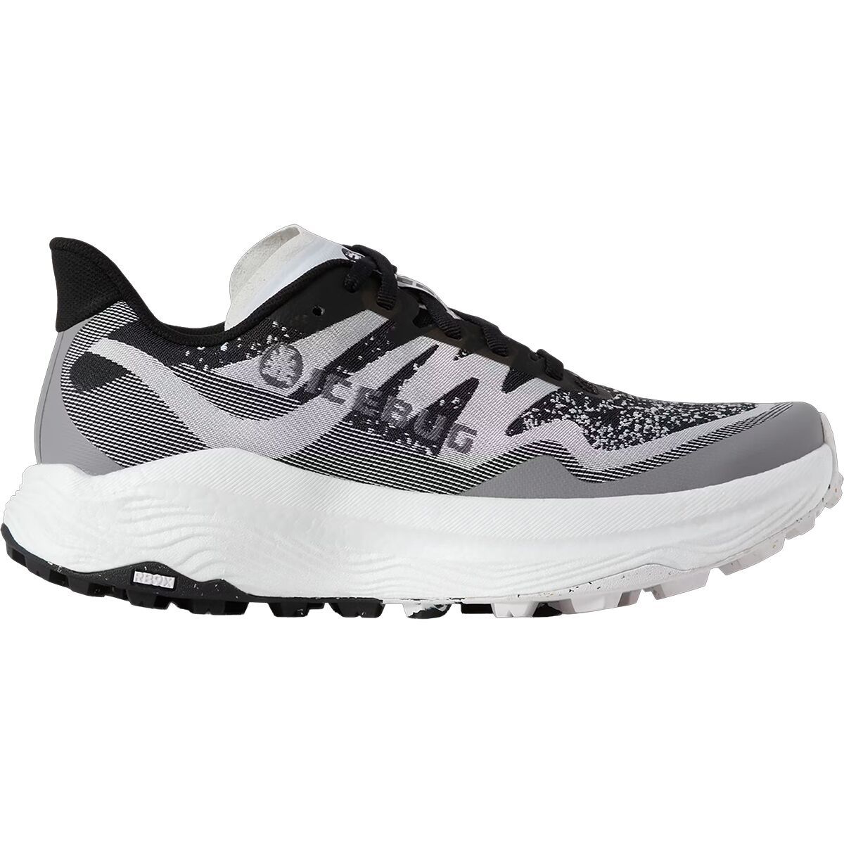 Image of Icebug Jarv RB9X Trail Running Shoe - Women's Black/White, 8.0