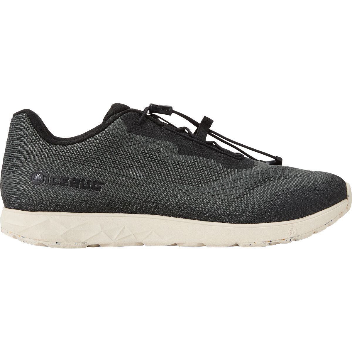 Image of Icebug Kaipa RB9X Shoe Black/Rock, Mens 8.0/Womens 9.5