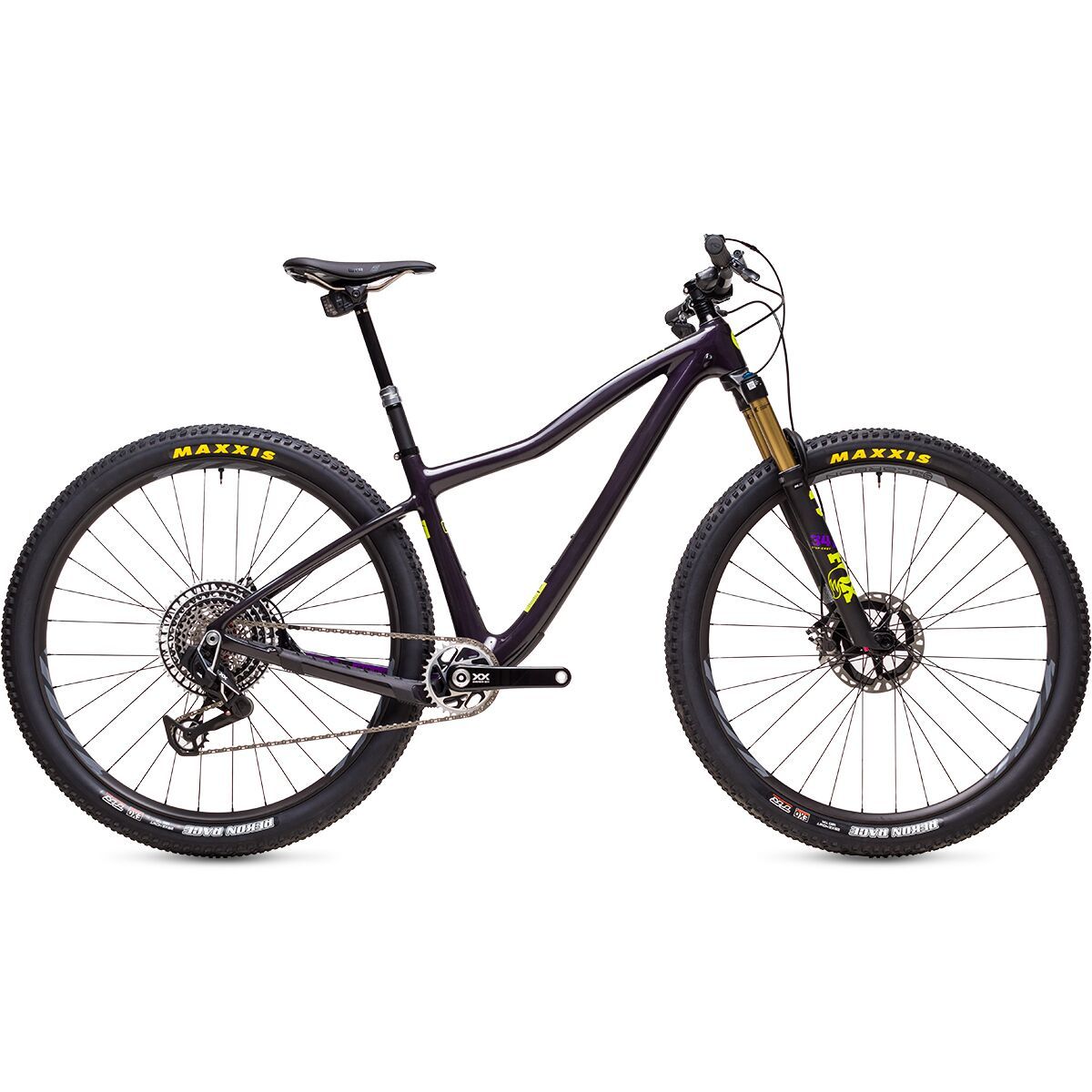 Image of Ibis DV9 XX SL Eagle AXS Transmission Mountain Bike Purple Crush, L