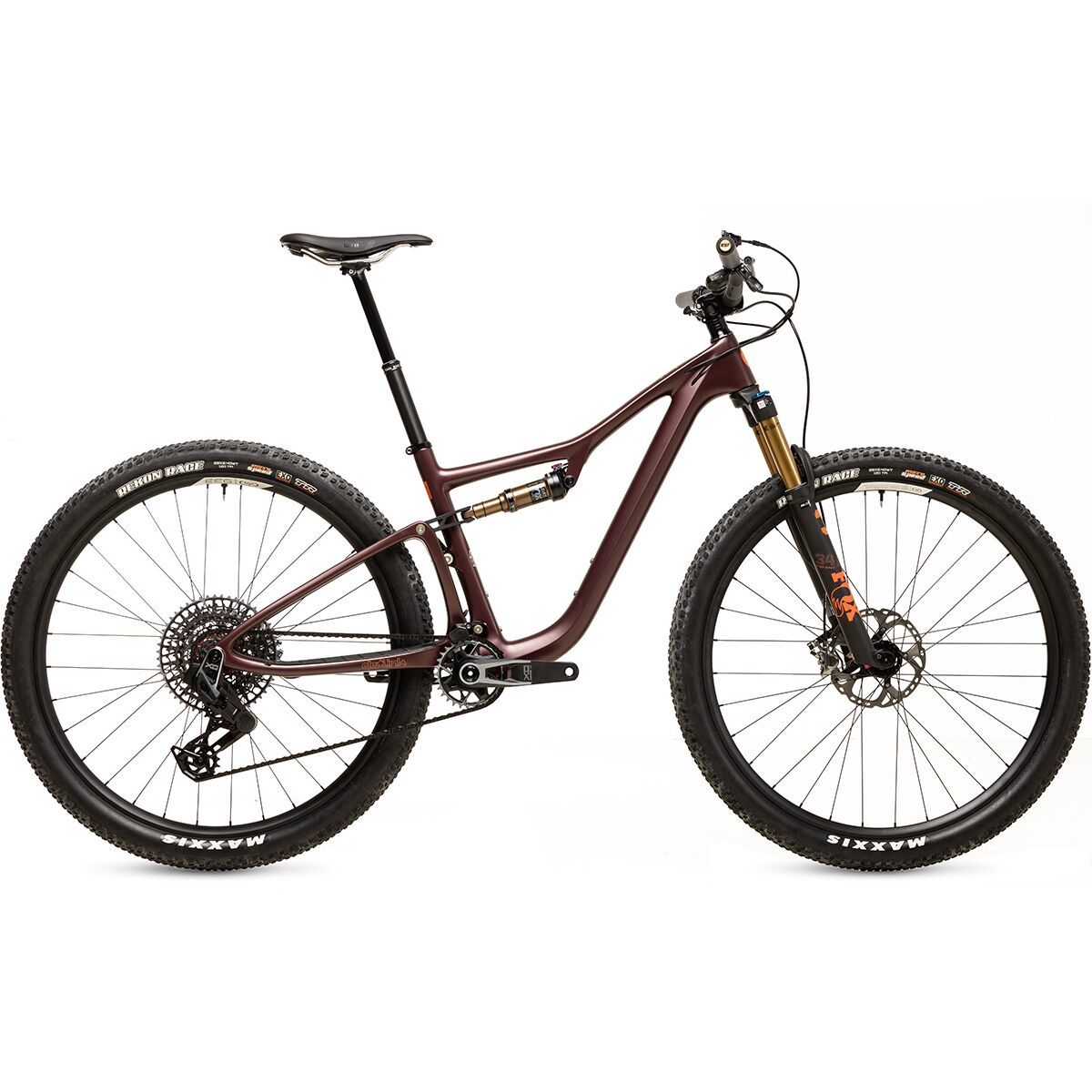 Image of Ibis Exie USA X0 Transmission Mountain Bike Blood Orange Burgundy, M