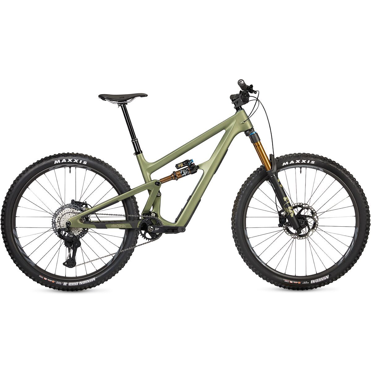 Image of Ibis Ripmo XT Di2 Carbon Wheel Mountain Bike Olive Swamp Monster, XM