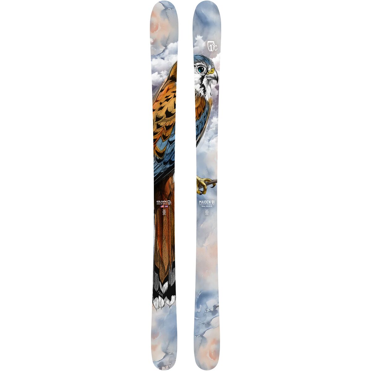 【美品】icelactic メイデン91 162cmスキー ビンディング Icelantic Maiden 91 Ski - 2024 - Women's - Ski