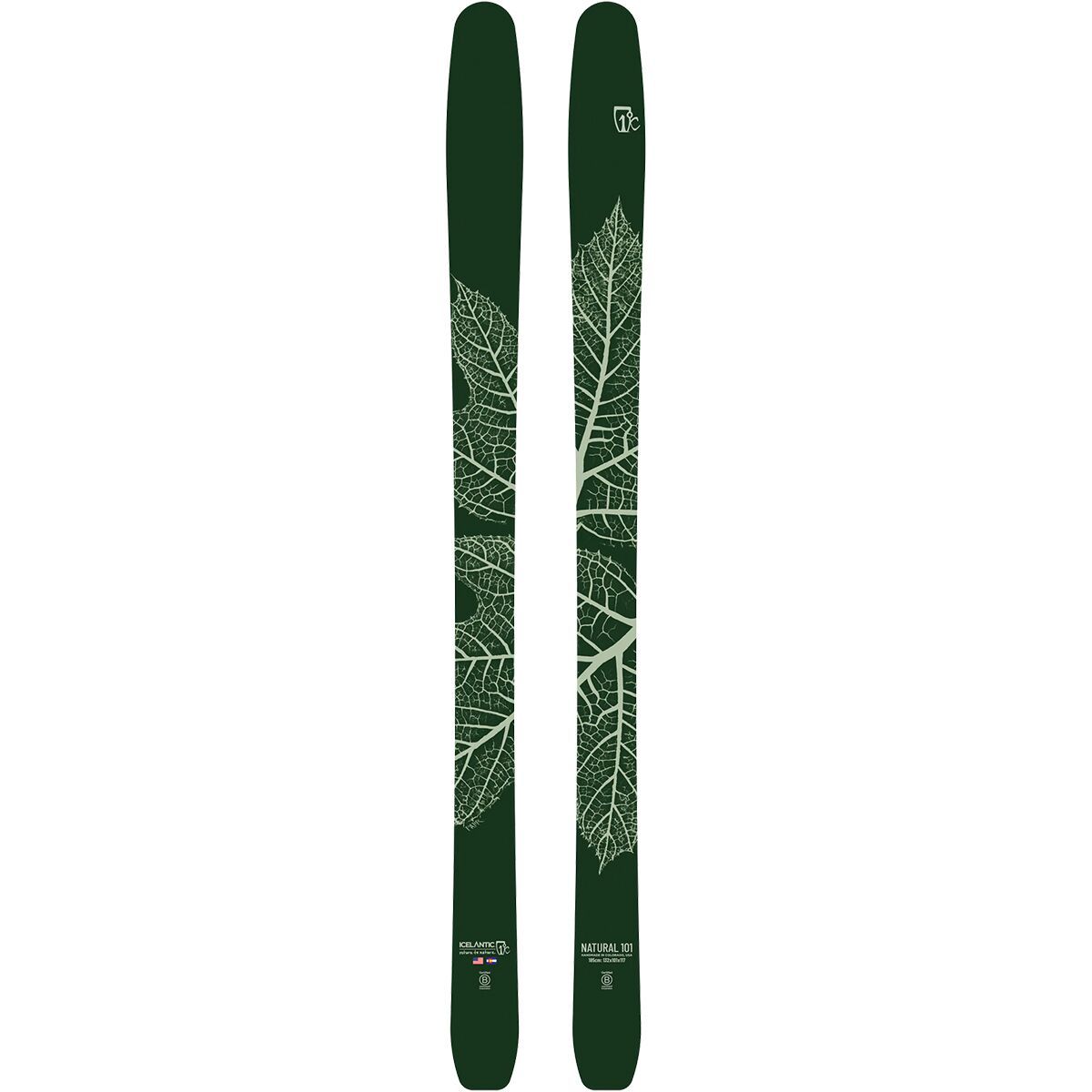 Icelantic Natural 101 Ski - 2025 One Color, 185cm