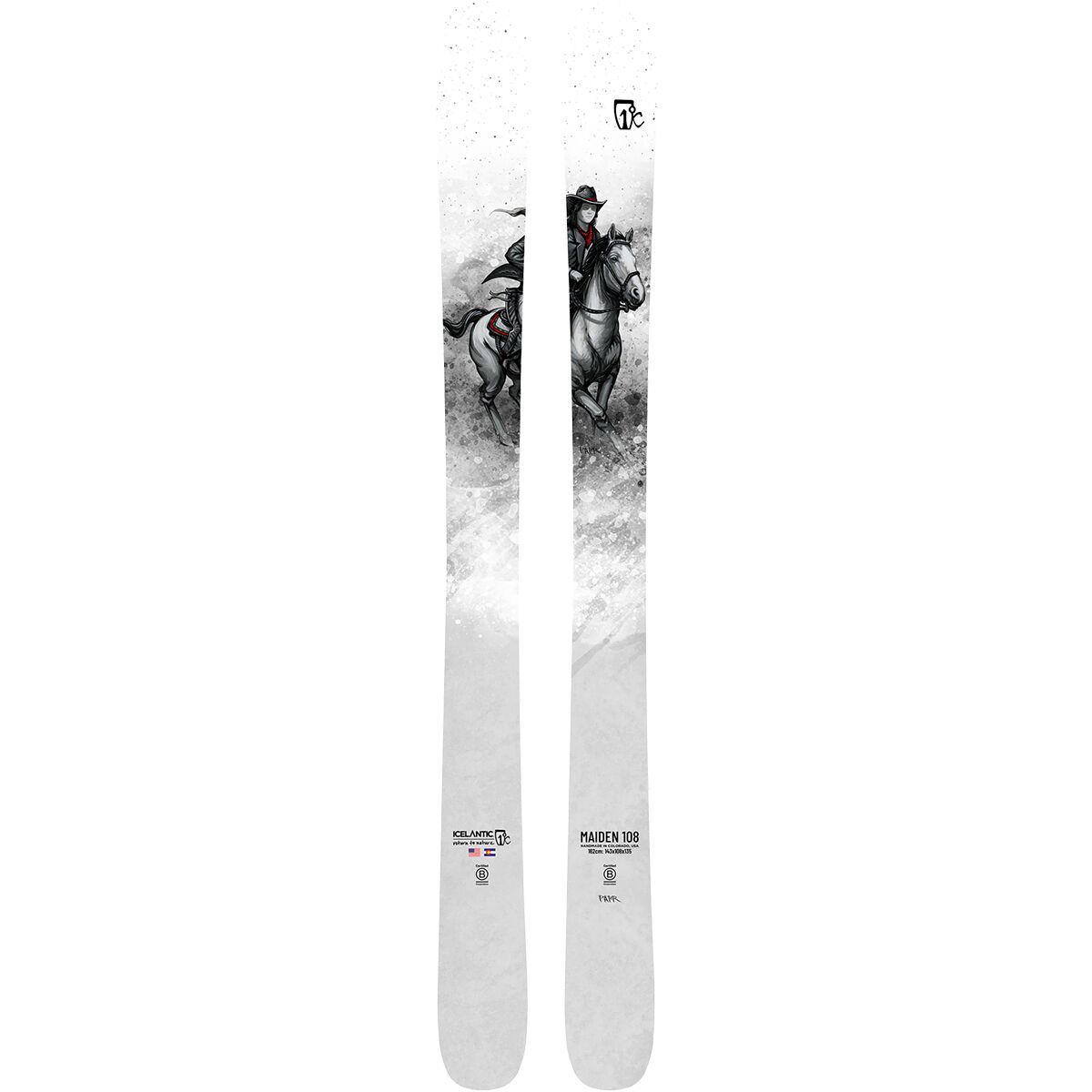 Icelantic Maiden 108 Ski - 2026 - Women's One Color, 176cm