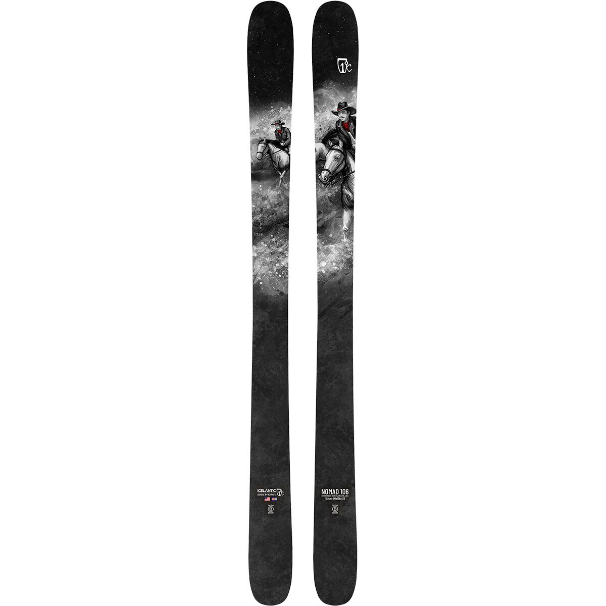 Image of Icelantic Nomad 106 Ski - 2026 One Color, 176cm