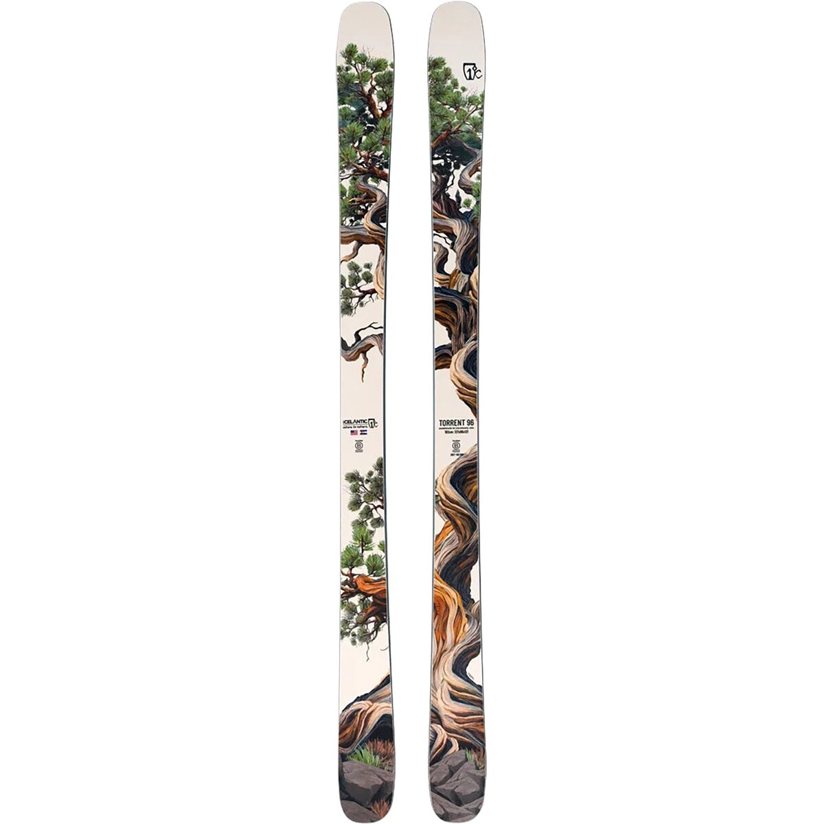 Icelantic Torrent 96 Ski - 2027 One Color, 171cm