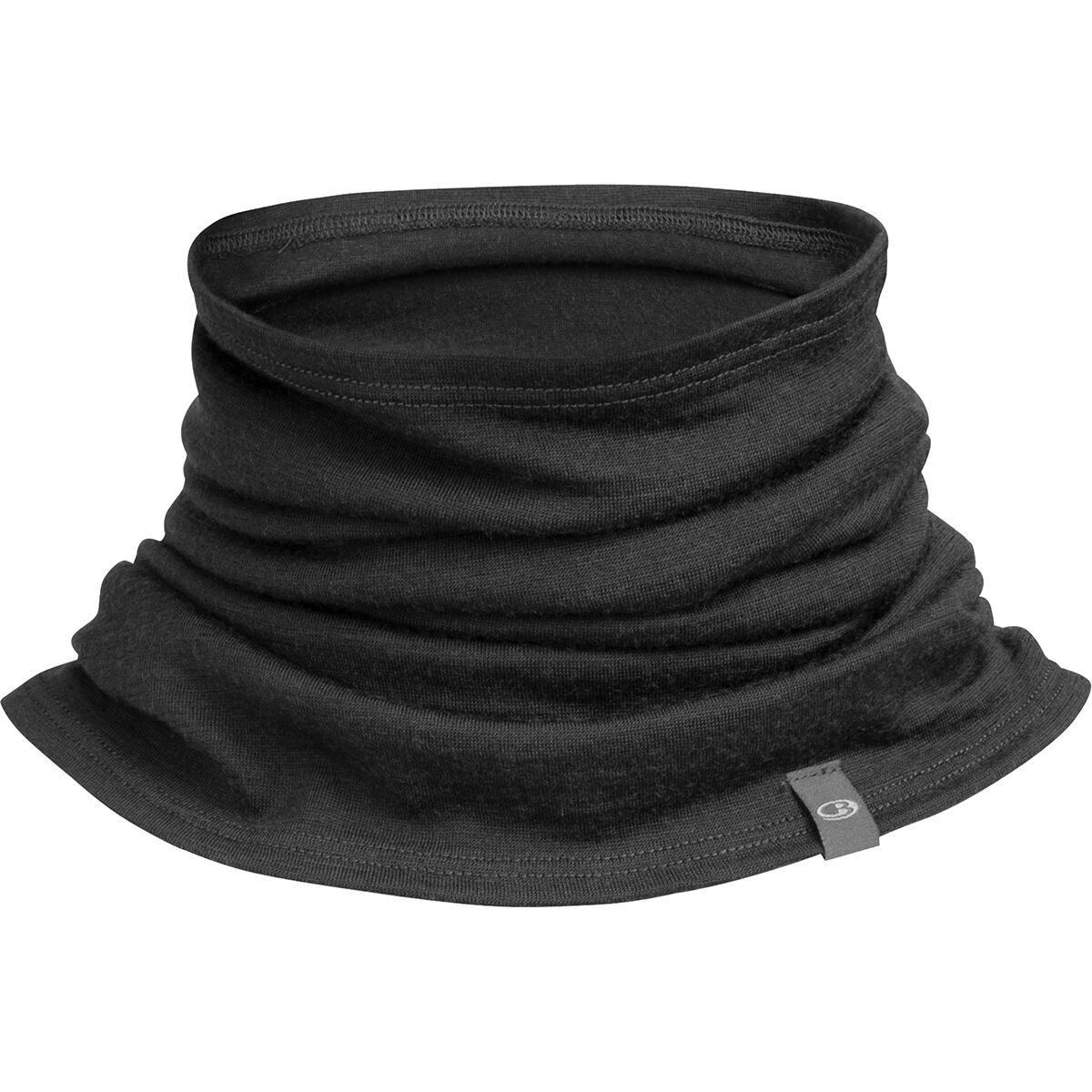 Icebreaker Merino Flexi Chute Neck Gaiter Black, One Size