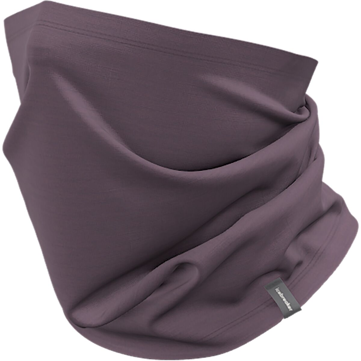 Image of Icebreaker Merino Flexi Chute Neck Gaiter Grey Plum, One Size