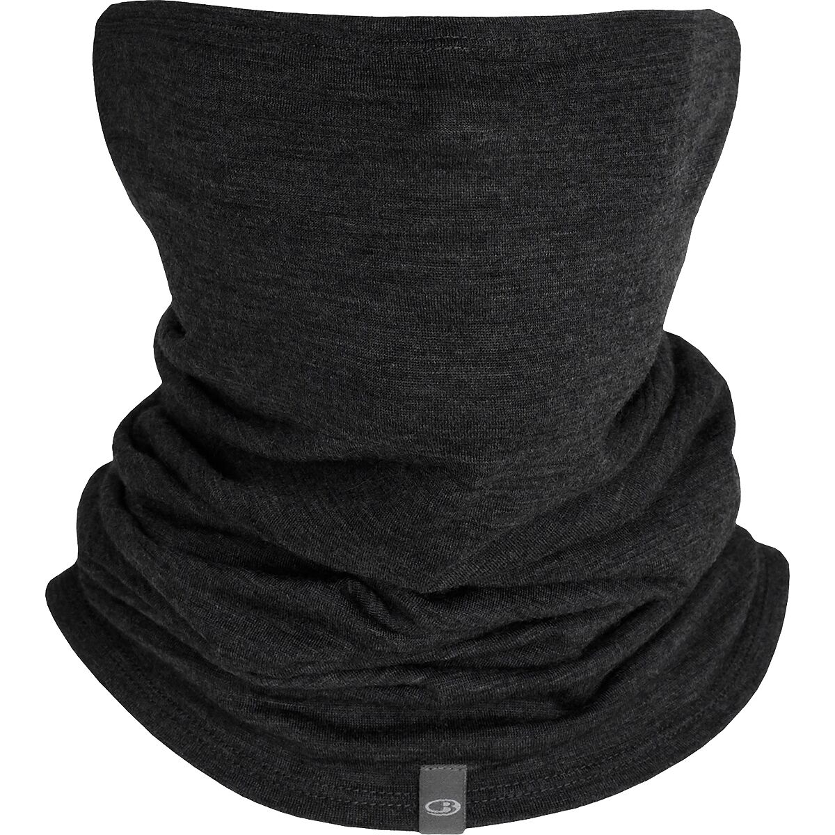 Image of Icebreaker Merino Flexi Chute Neck Gaiter Jet Heather, One Size