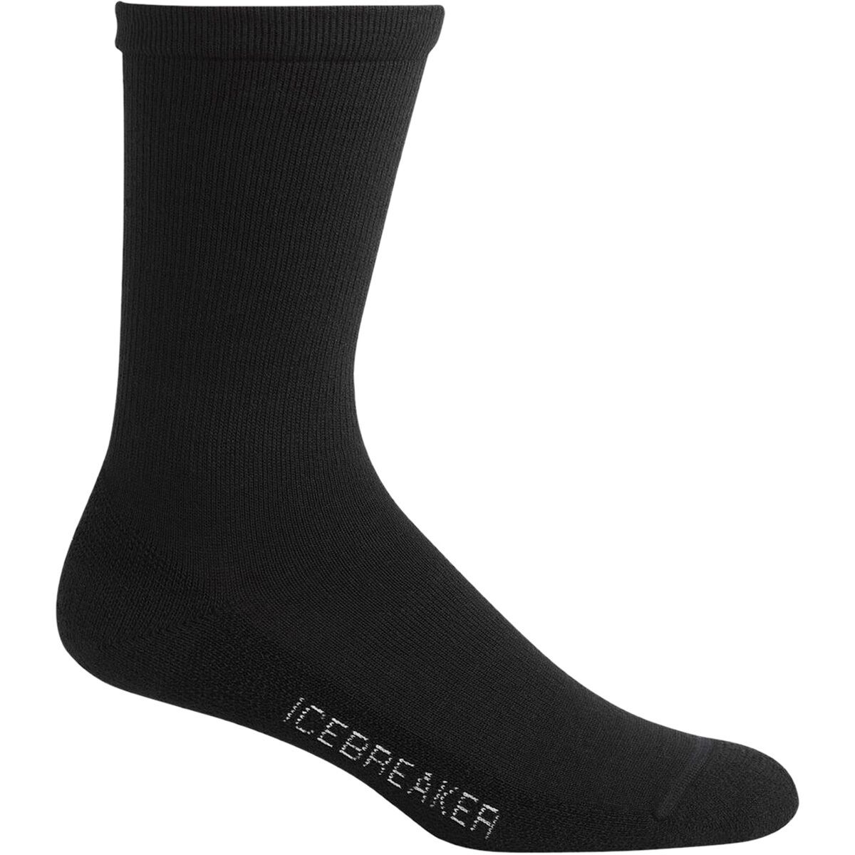 Image of Icebreaker Lifestyle Light Crew Sock - Women's Black, L
