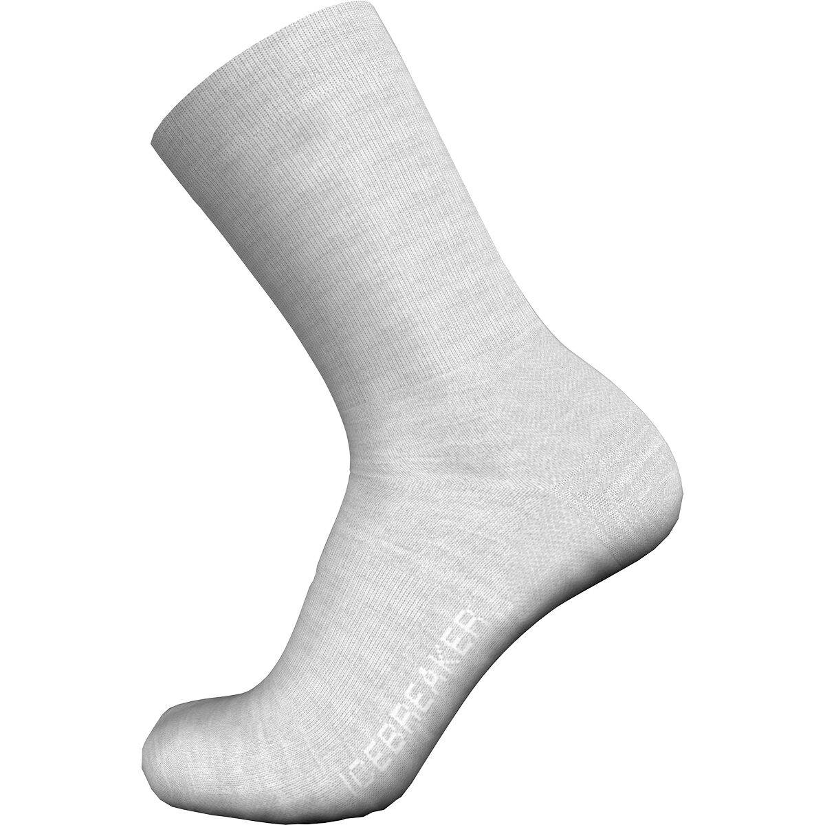 Image of Icebreaker Lifestyle Light Crew Sock - Men's Blizzard Hthr, XL