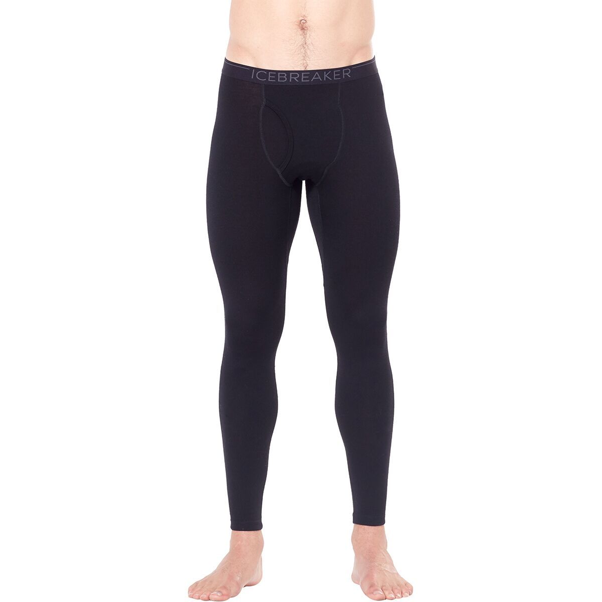 Image of Icebreaker 260 Tech Legging with Fly - Men's Black, S