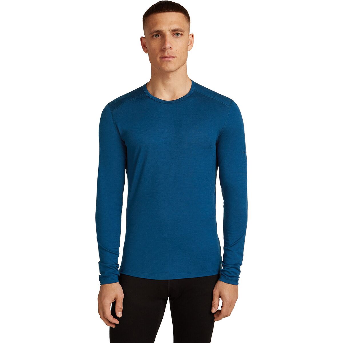 Image of Icebreaker 200 Oasis LS Crew Top - Men's Atlantis, S