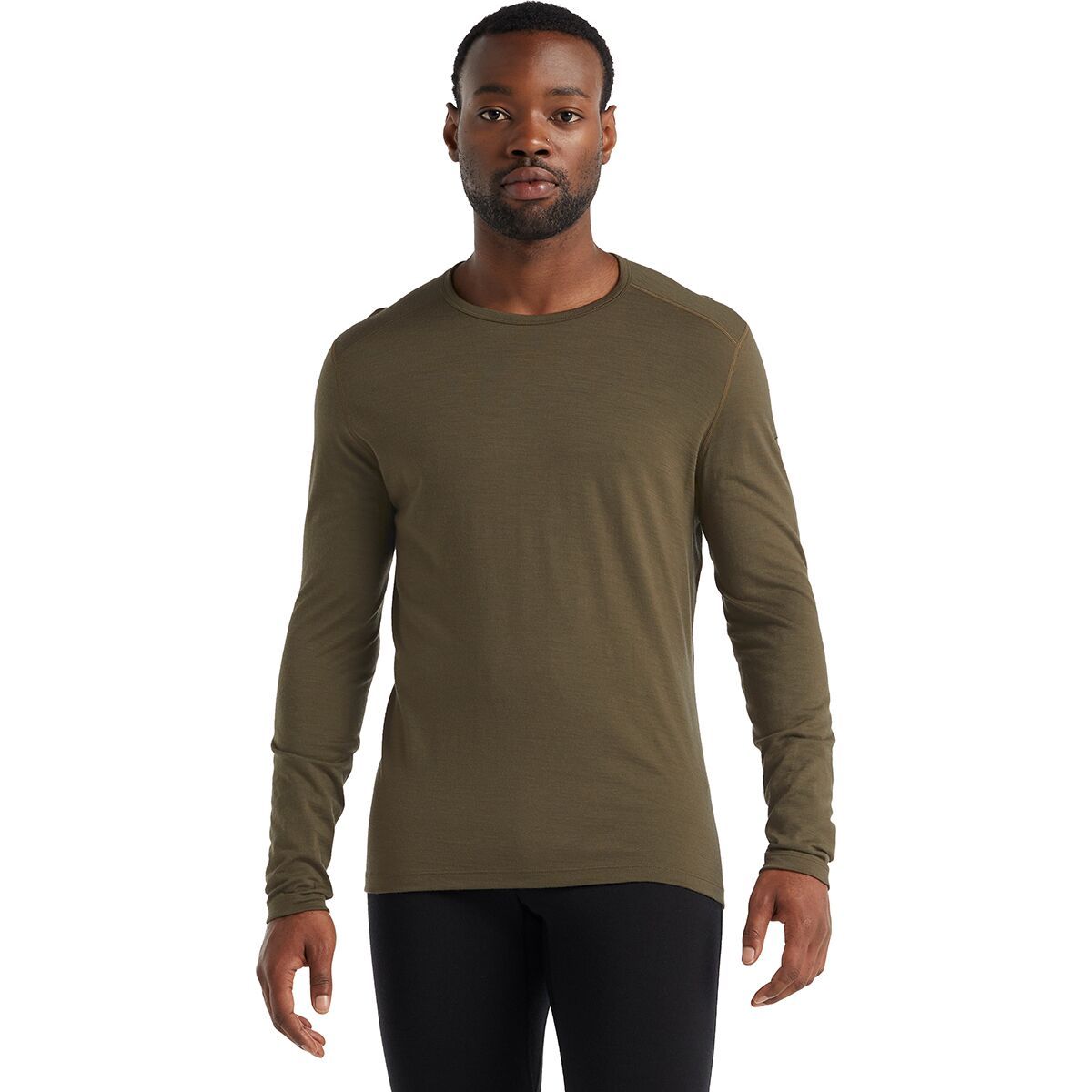 Image of Icebreaker 200 Oasis LS Crew Top - Men's Loden, M