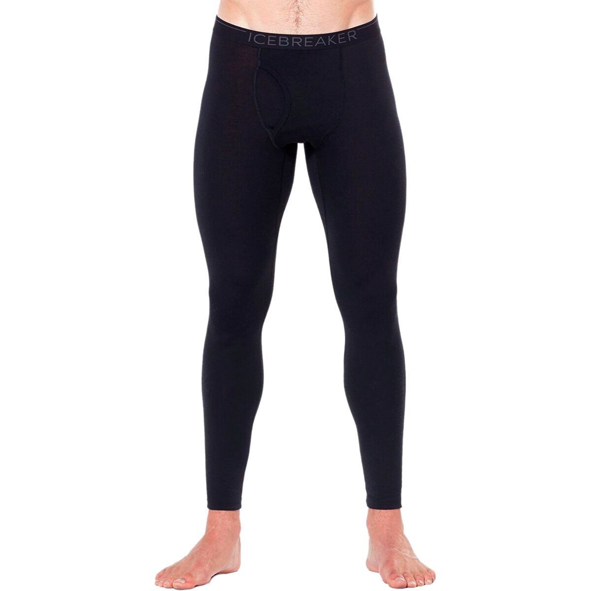 Image of Icebreaker 200 Oasis Fly Legging - Men's Black, M