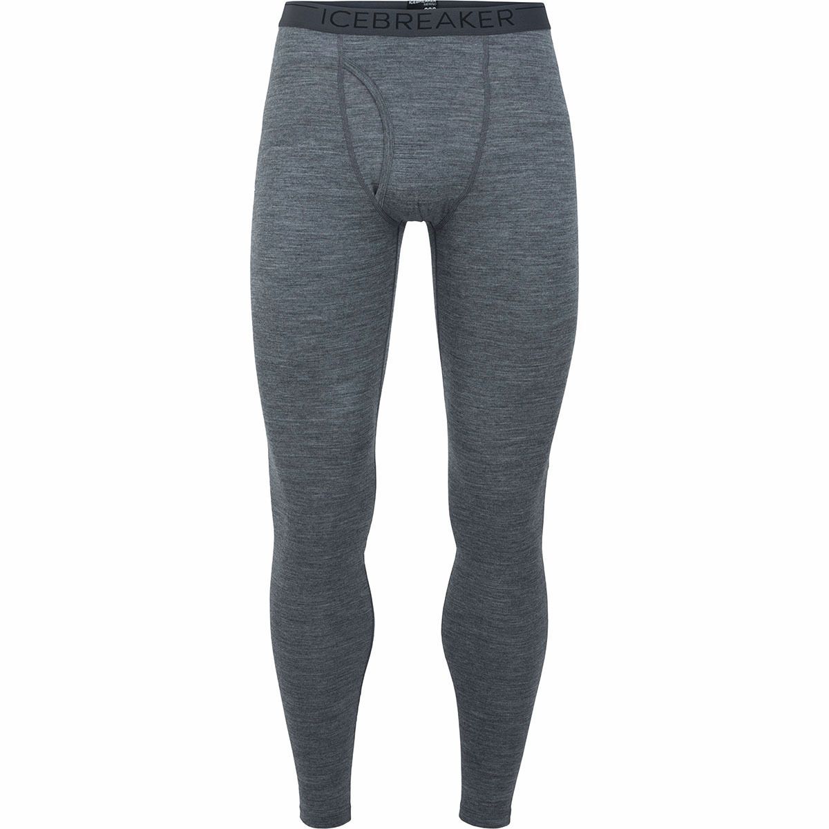Image of Icebreaker 200 Oasis Fly Legging - Men's Gritstone Heather, XL