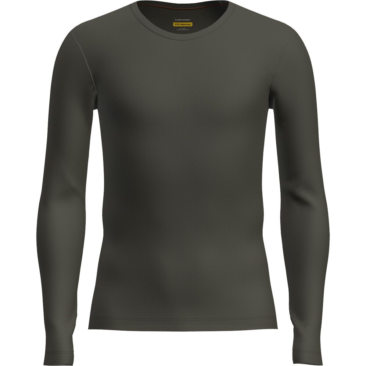 Image of Icebreaker 175 Everyday Long-Sleeve Crew Shirt - Men's Dk Loden, XXL