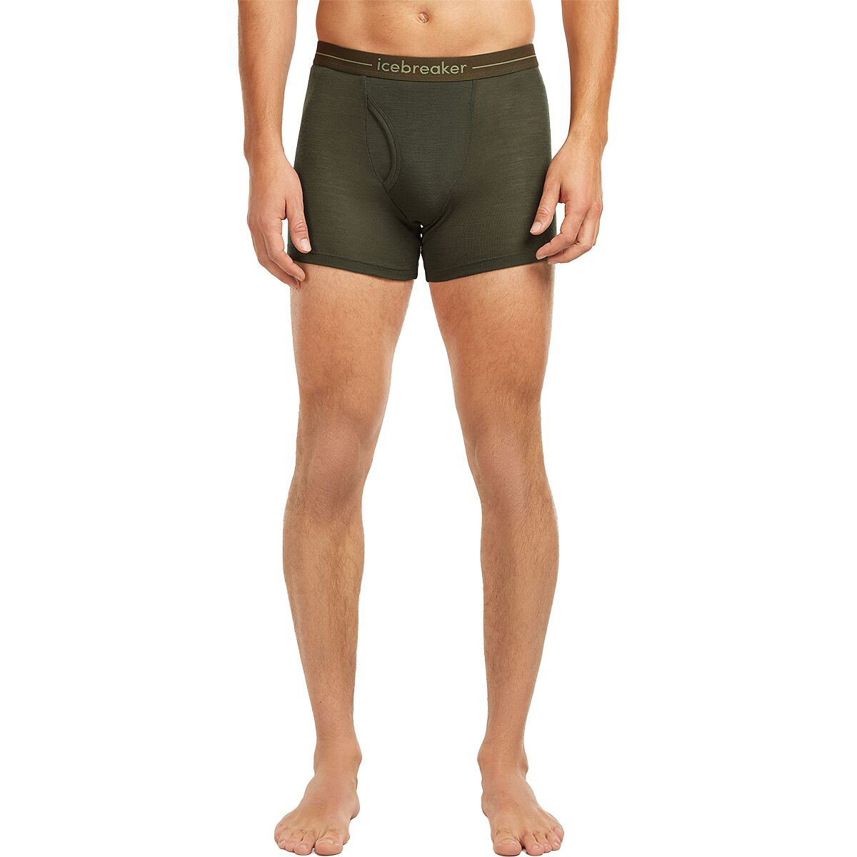 Image of Icebreaker 175 Everyday Boxer with Fly - Men's Dark Loden, L