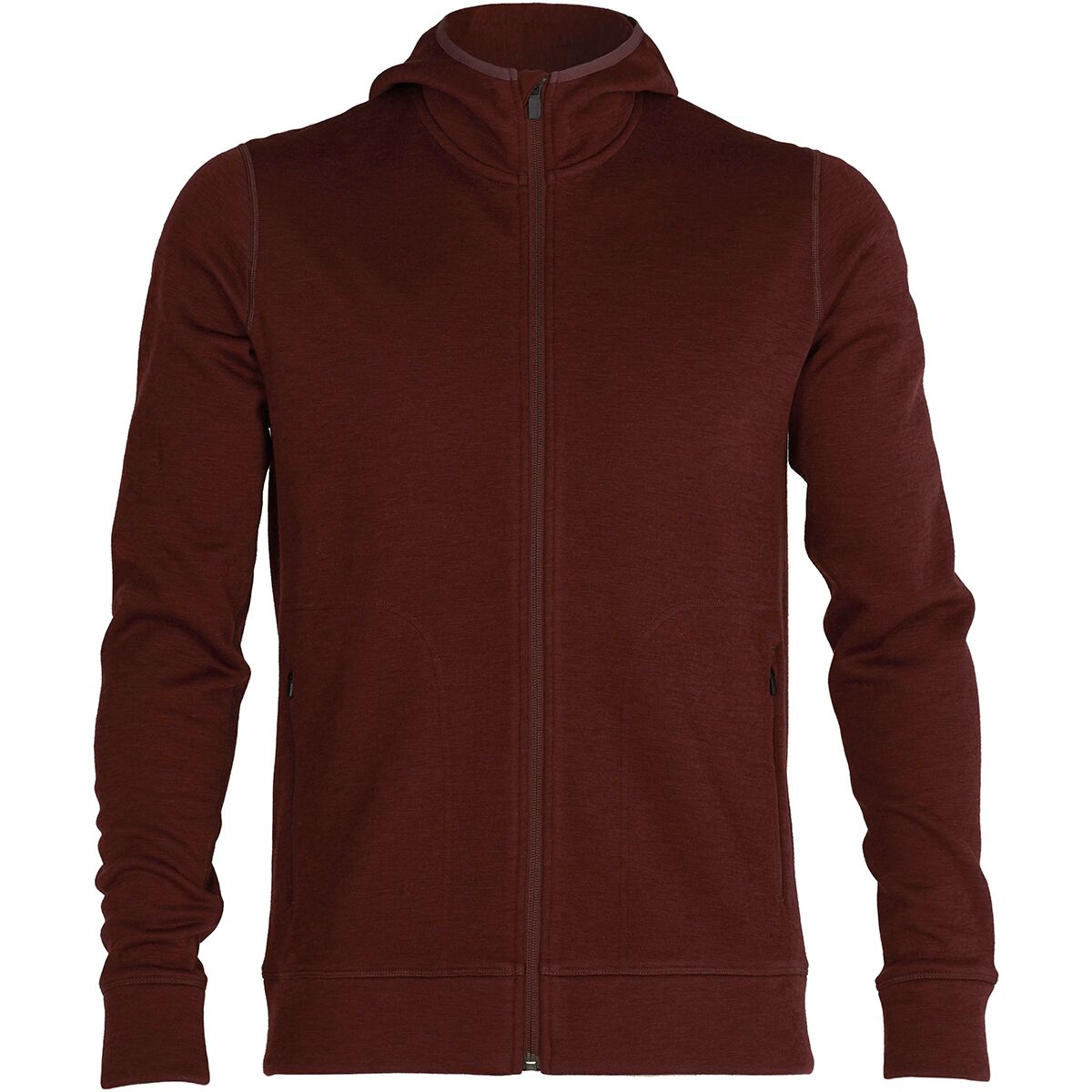 Men's elemental long sales sleeve zip hood