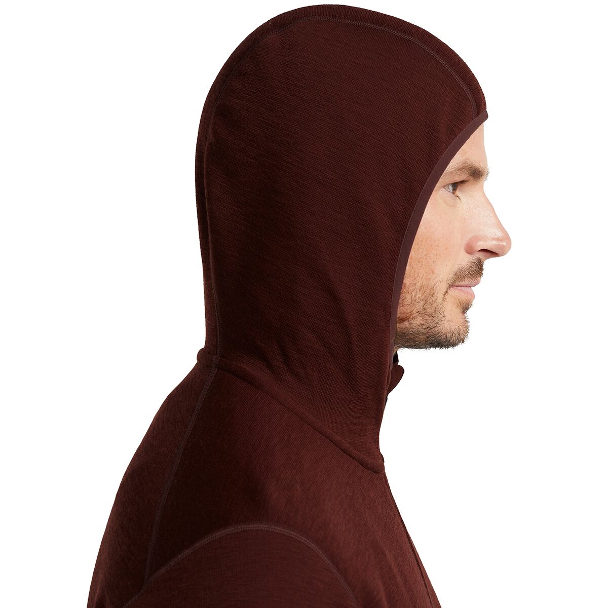 Men's elemental long sales sleeve zip hood