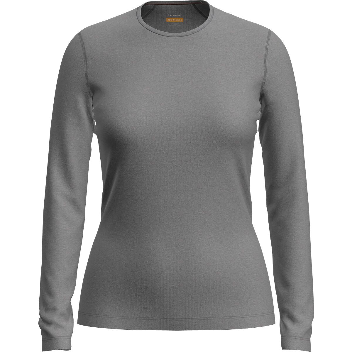 Image of Icebreaker BodyFit 260 Tech Crew - Women's Metro Heather, M