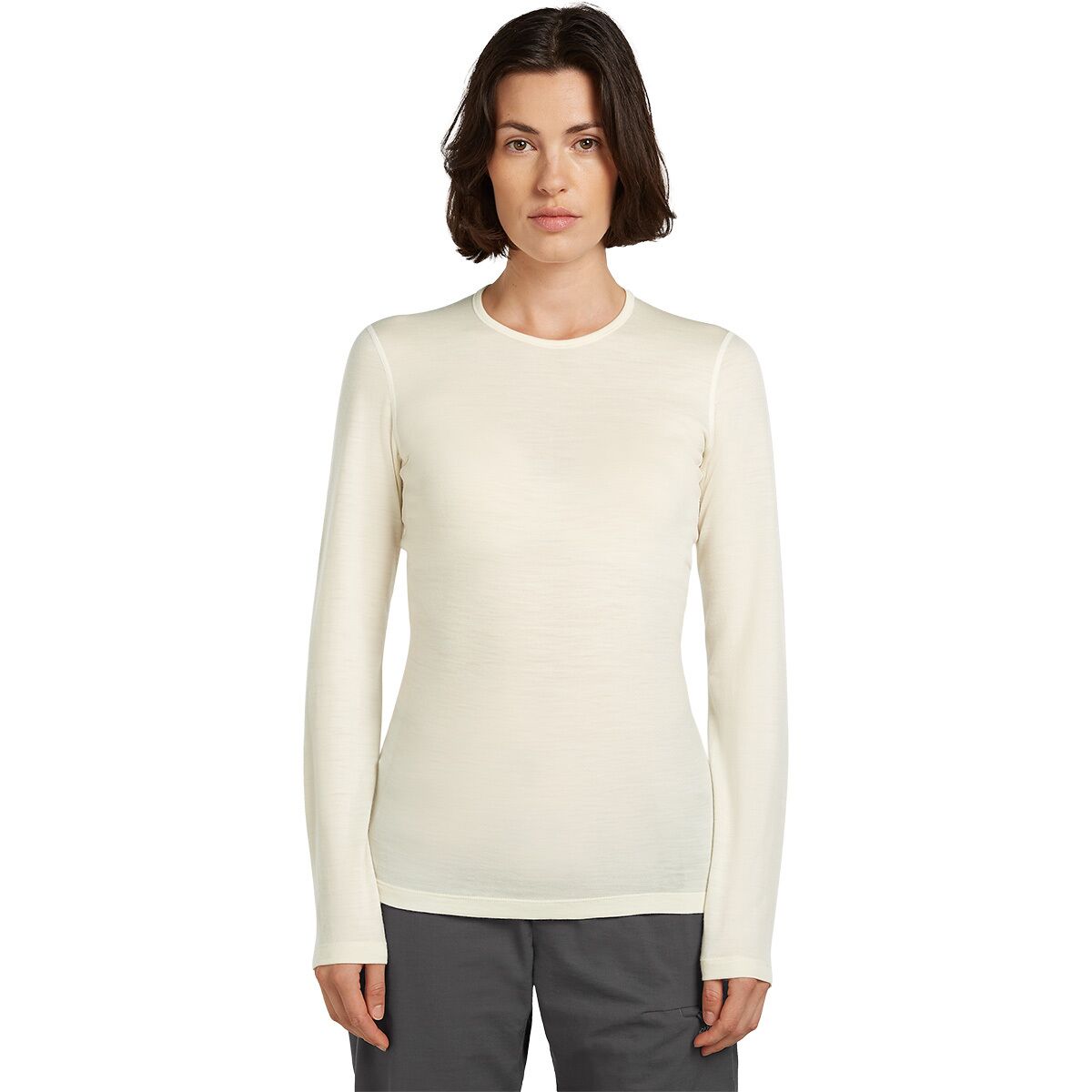 Image of Icebreaker 200 Oasis Long Sleeve Crewe - Women's Undyed, 3XL