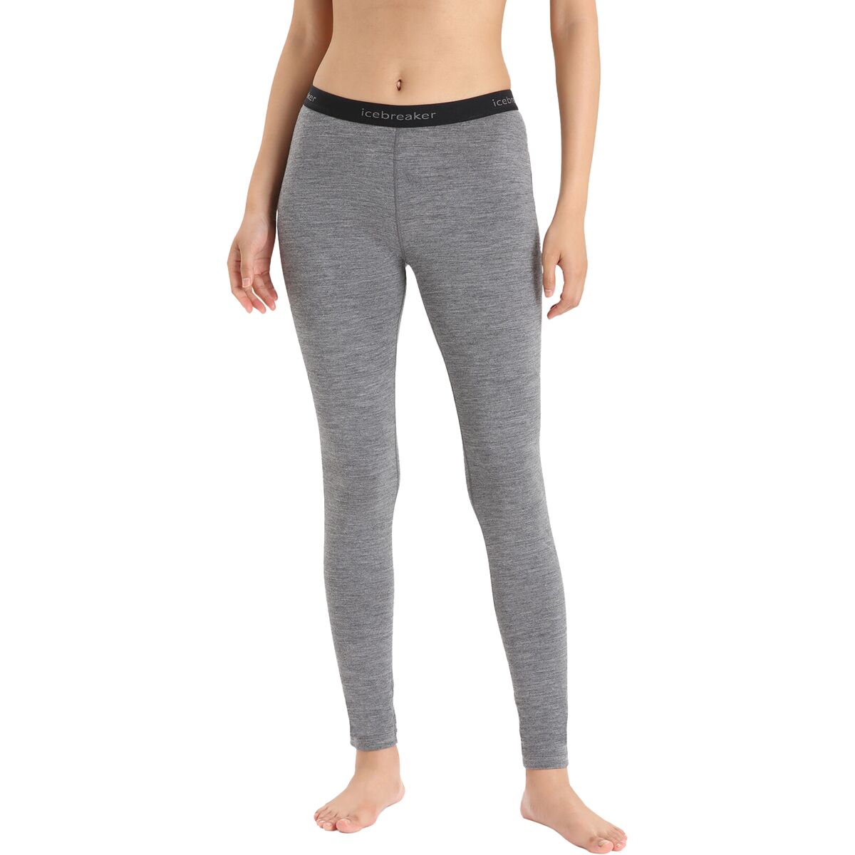 Image of Icebreaker BodyFit 200 Oasis Legging - Women's Gritstone Heather, XXL