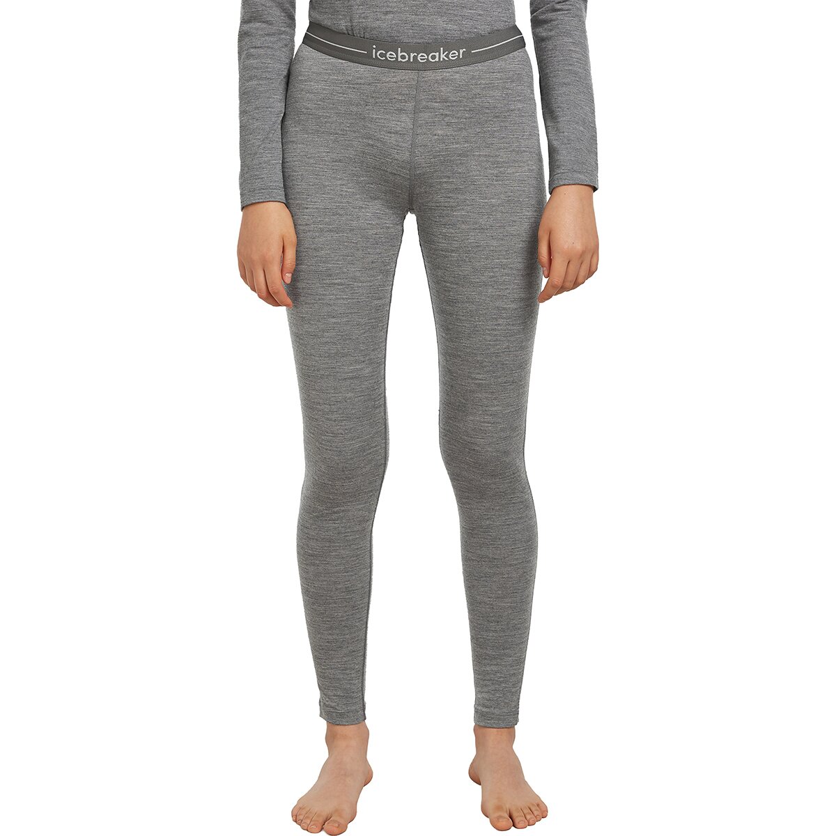 Image of Icebreaker BodyFit 200 Oasis Legging - Women's Gritstone Heather2, 3XL