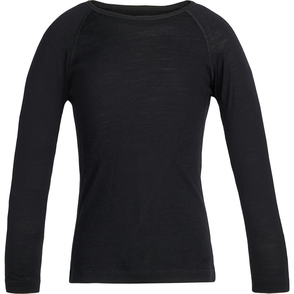 Icebreaker BodyFit 200 Oasis Crew - Kids' Black, 6